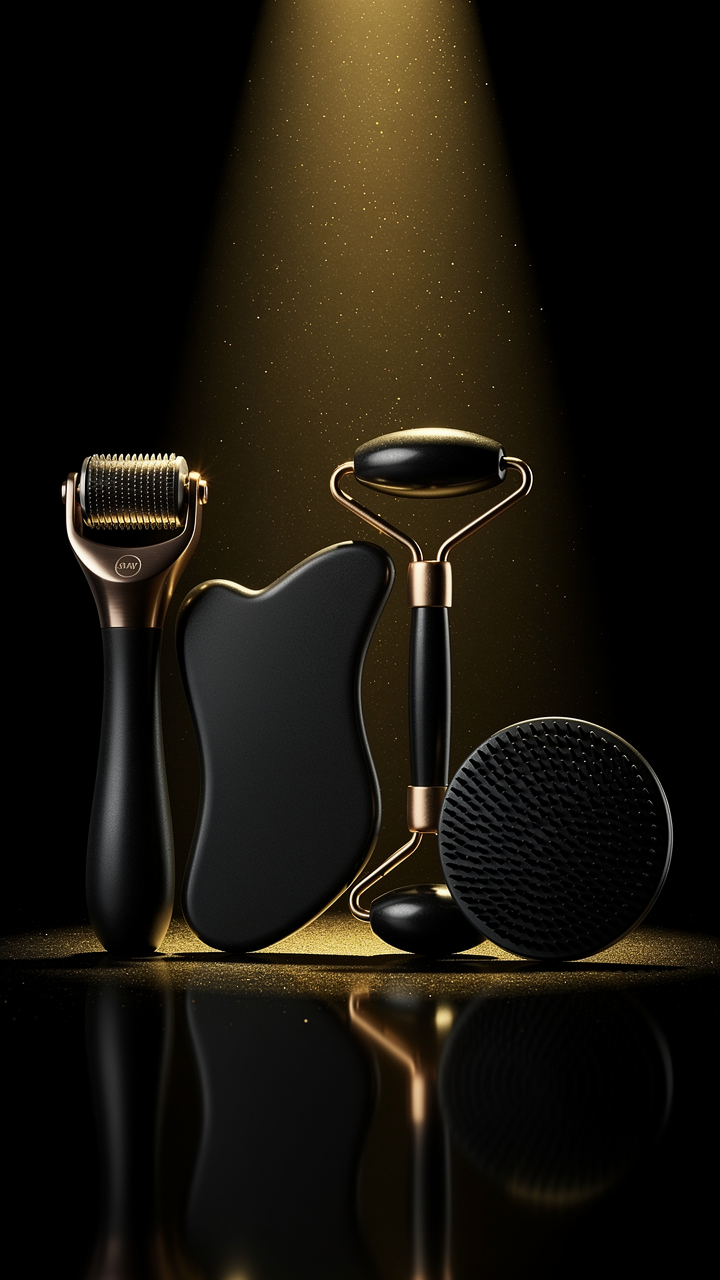 The Complete Protocol - Full ASCEND Kit, all four black grooming tools